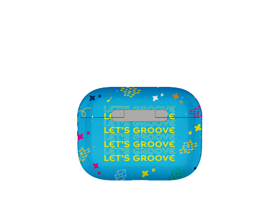 Custom Let's Groove earbuds